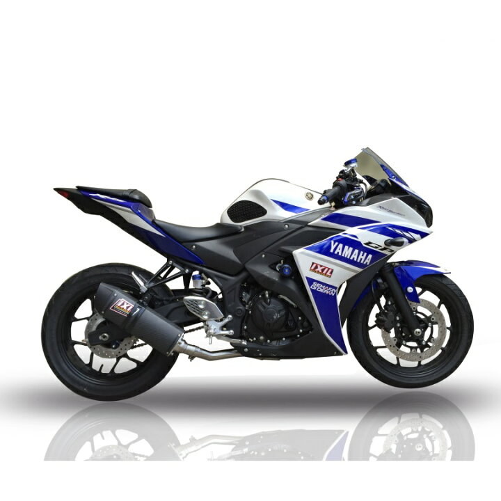 楽天市場】【送料無料!!】IXIL(イクシル)YAMAHA R25/R3 15-16 フルエキ 