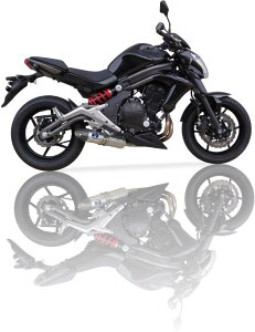 ハロウィンセール!!【送料無料!!】IXIL(イクシル)KAWASAKI ER-6 '12-15 (EX650E,F / ER650E,F) FULL SOVE-オーバルタイプスリップオン、ER-6F、ER-6N、サイレンサー、カワサキ、マフラー