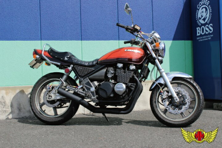楽天市場】MADMAX製 機械曲げショート管マフラー ゼファー400/χ(ZR400C 