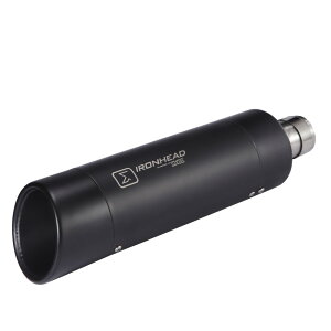 【送料無料!!】IRONHEAD(アイアンヘッド) HARLEY-DAVIDSON FAT BOB(ファットボブ)'18 HC2-3B スリップオン マフラー ブラックマフラー、サイレンサー、バッフル、IXIL、イクシル、ハーレー