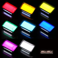 週末セール!!角マーカー LED12連 ダウンライト付き 面発光タイプ 12V/24V兼用