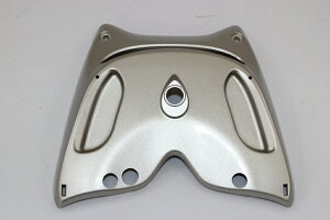 【送料無料-在庫限りの特価期間中】リモコンジョグ/SA16J5KNタイプリアスポイラーカバー/ロアシルバー/JOG-ZR 50 /JOG-Z