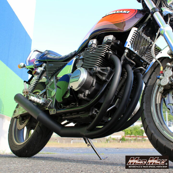 楽天市場】MADMAX製 ゼファー400/カイ（ZR400C） 手曲げ風 ショート管 