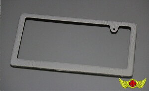 ハロウィンセール!!【送料無料!!】普通車、軽自動車用 綾織り カーボン製 リア ナンバーフレーム