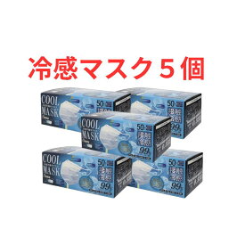 冷感マスク 不織布 ヒロコーポレーション 50枚 プリーツ 5箱 250枚入り 夏用 小さめ 大きめ マスク 接触冷温感 最大熱吸収得度 0.332 大きいサイズ メンズ 人気 白 使い捨て 箱 uvカット 小顔 耳が痛くならない 接触冷感 ツルツル ヒロ