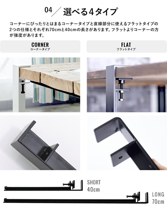 楽天市場】[全品P10倍×20日20時〜4H限定]クランプ鉄脚 テーブルの脚 