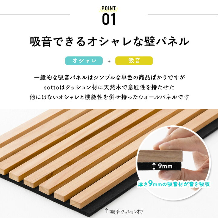 楽天市場】[全品10％OFF×15日限定クーポン]吸音パネル 吸音材 吸音 