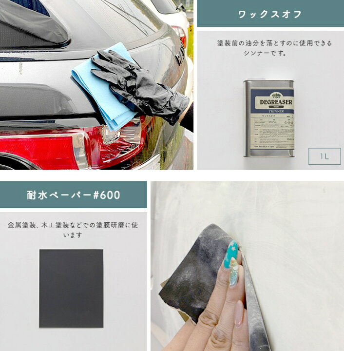 楽天市場 全品10 Off対象 25日限定クーポン 初めてペイントセット 1人用 はけ ローラー バケツ 非鉄バインダー ワックスオフ マスキングテープ 耐水ペーパー セット 塗装道具 塗料道具 初心者 Diy 友安製作所 はじめて車塗装セット 1人セット カーテン インテリア