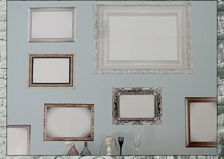 楽天市場 壁紙 輸入壁紙 イギリスブランド 1wall C64p Frames 001 Frames フレーム B4サイズ 64枚入り 粉のり付き インポート壁紙 デザイン おしゃれ 輸入 海外 クロス Diy リフォーム 撮影 背景 背景紙 店舗 装飾 インテリア 内装 友安製作所 Csz カーテン
