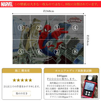 楽天市場 壁紙 輸入壁紙 インポート壁紙 スパイダーマン マーベル Marvel Marvel 粉のり付 紙 おしゃれ クロス 店舗 内装 撮影 ドイツ製 コマー Marvel Spider Man Concrete 8 467 友安製作所 カーテン カーテンレール 窓際貴族