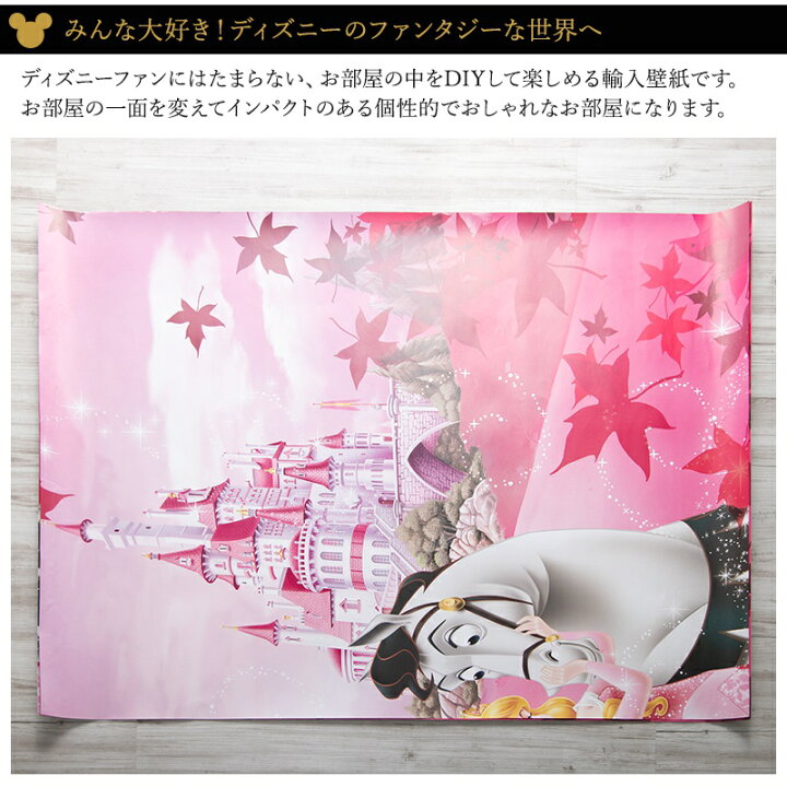 楽天市場 全品10 Offクーポン P10倍時 4h 25日限定 壁紙 クロス 輸入壁紙 インポート壁紙 ディズニー Disney おしゃれ はがせる 張り替え 補修 のり付き だまし絵 Wallpaper コマー Sleeping Beauty 眠れる森の美女 4 495 Csz カーテン インテリア Diy 窓際貴族