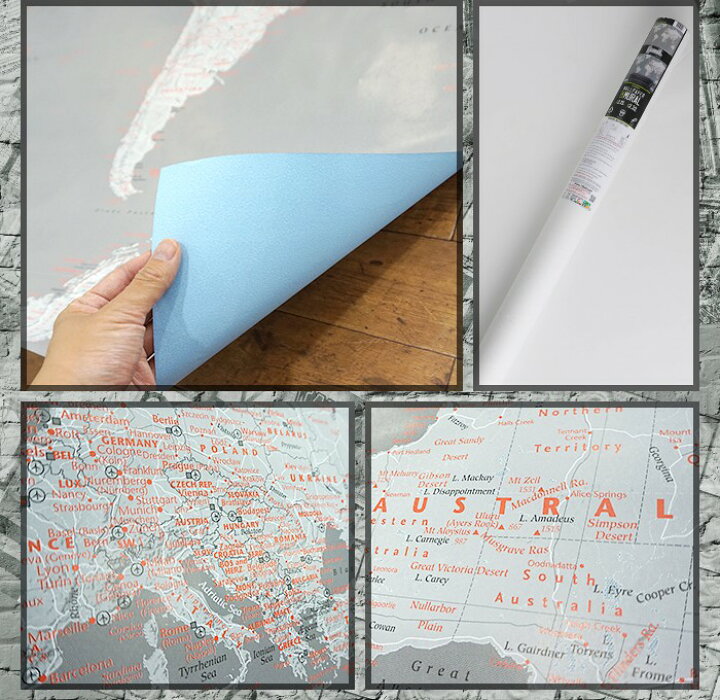 楽天市場 全品10 Off セールクーポン 30 Off 壁紙 輸入壁紙 イギリスブランド 1wall Silver World Map L シルバーワールドマップ インポート壁紙 デザイン おしゃれ 輸入 海外 クロス Diy リフォーム 撮影 背景 背景紙 店舗 装飾 インテリア 内装 Csz カーテン