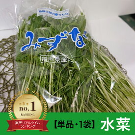水菜 1袋 クール便 単品