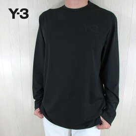 Y-3 ワイスリー Yohji Yamamoto ヨージヤマモト メンズ 長袖Tシャツ カットソー M CLASSIC CHEST LOGO LS TEE FN3361 / ブラック 黒 サイズ：S〜XL