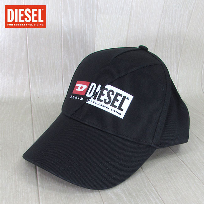 ディーゼル DIESEL メンズ キャップ ベースボールキャップ CAP-CUTY-HAT / 900 / ブラック 黒 サイズ：02 |  madoricci （マドリッチ）