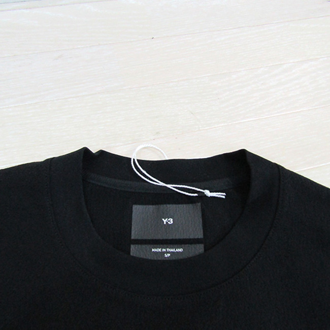 Y-3 ワイスリー Yohji Yamamoto ヨージヤマモト メンズ Tシャツ 半袖 カットソー オーバーサイズ H63083 ブラック 黒  サイズ：S/M/L | madoricci （マドリッチ）