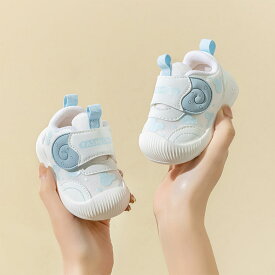 即納 かたつむり柄 ベビーシューズ ベビー スニーカー キッズ ファーストシューズ 11.5cm 12cm 12.5cm 13cm 13.5cm 14cm 14.5cm 15cm 1歳 2歳 3歳 通園 マジックテープ 可愛い 幼児 運動靴 こども ベビー靴 保育園 幼稚園 履きやすい 歩きやすい プレゼント 軽量