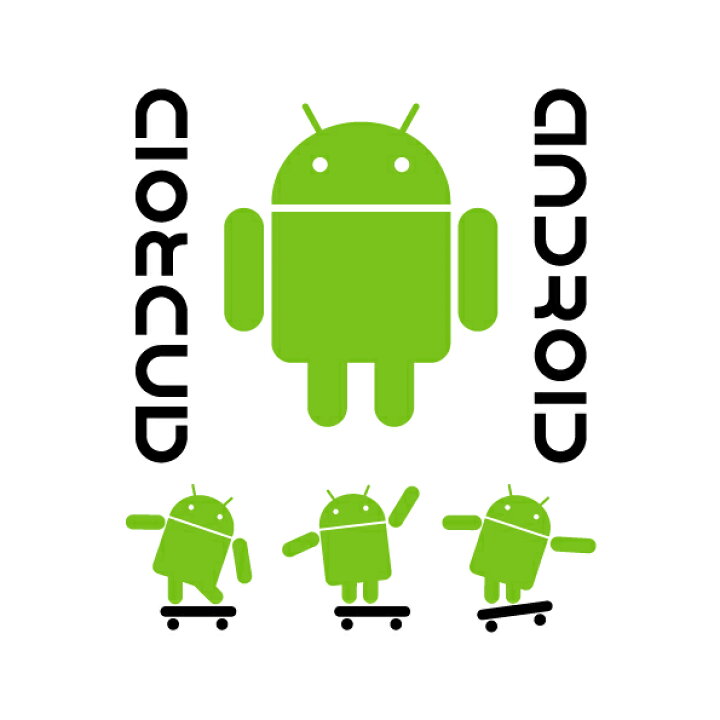 楽天市場 Android Robot ドロイド君 カッティングステッカー アンドロイド Etc 09 ステッカー 看板のマエワークス