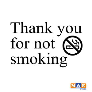 S20F ։ Thank you for not smoking JbeBOXebJ[ Vv   V[ No smoking m[X[LO i֎~ X Vbv    W TC ^oR֎~  nosm