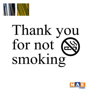 ⃁bLJ[։ Thank you for not smoking JbeBOXebJ[ Vv   V[ No smoking m[X[LO i֎~ X Vbv    W TC ^oR