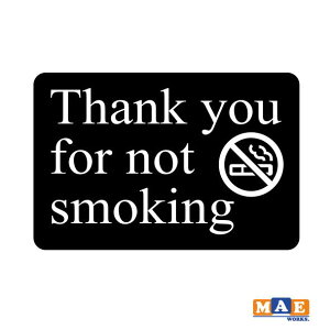 S20F ։ Thank you for not smoking JbeBOXebJ[ Vv   V[ No smoking m[X[LO i֎~ X Vbv    W TC ^oR֎~  nosm