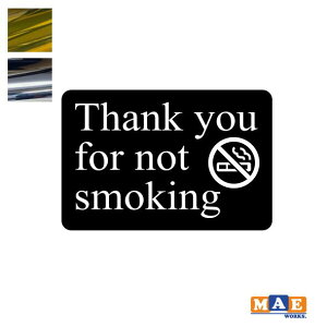 ⃁bLJ[։ Thank you for not smoking JbeBOXebJ[ Vv   V[ No smoking m[X[LO i֎~ X Vbv    W TC ^oR