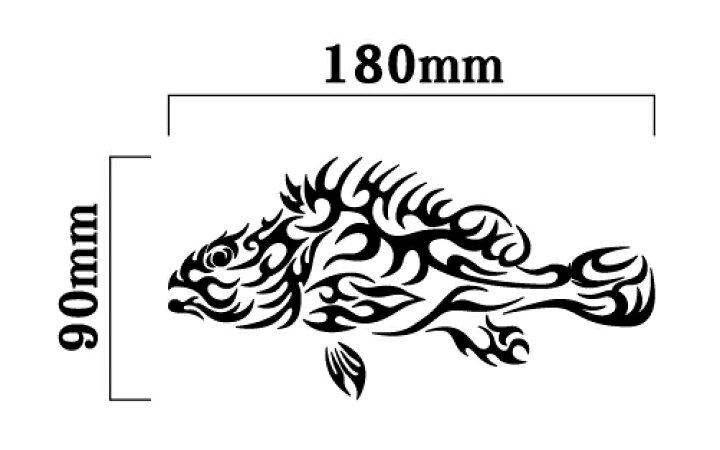 楽天市場 全色 トライバル カッティングステッカー フィッシング カサゴ 海 釣り タトゥー風 釣り 車やバイクに シール クールデザイン かっこいい マエワークスオリジナルtf 04 ステッカー 看板のマエワークス 楽天市場 全色 トライバル カッティングステッカー フィッシング カサゴ 海 釣り タトゥー風 釣り 車やバイクに シール クールデザイン かっこいい マエワークスオリジナルtf 04 ステッカー 看板のマエワークス