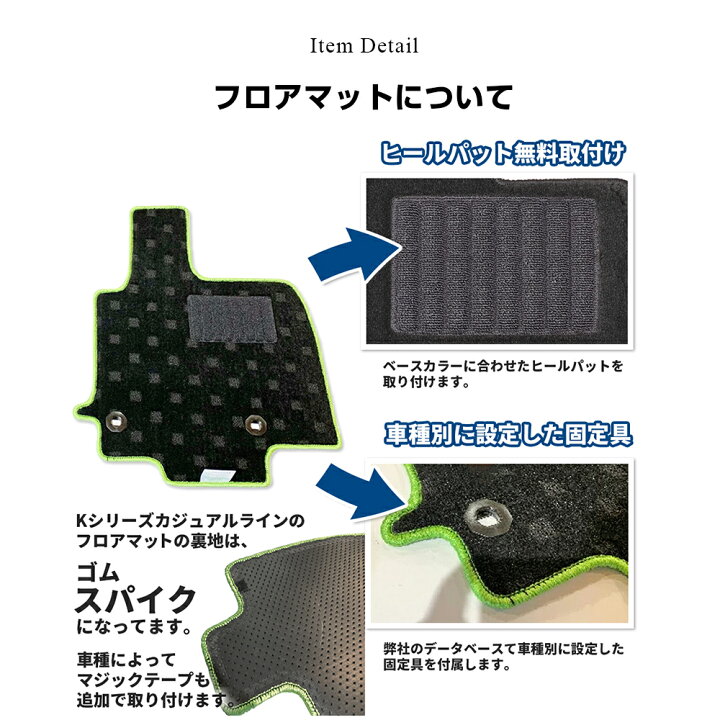 楽天市場】AUDI Q2 フロアマット 1台分 (年式：2018年- 型式：GAC 用  