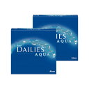 (90枚)【2箱】デイリーズアクア バリューパック dailies アルコン 処方箋不要 コンタクレンズ ワンデー メーカー正規品 含水率 69.4％ BC8.6 DIA13.8 デイリーズアクア 90枚 2箱 送料無料
