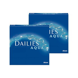 (90枚)【2箱】デイリーズアクア バリューパック dailies アルコン 処方箋不要 コンタクレンズ ワンデー メーカー正規品 含水率 69.4％ BC8.6 DIA13.8 デイリーズアクア 90枚 2箱 送料無料