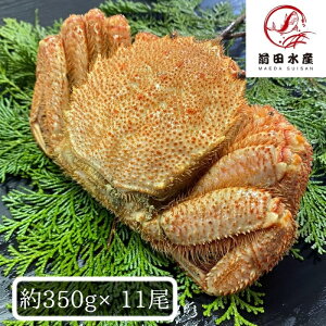 【お歳暮・年末ギフト】北海道産 毛蟹 11尾セット(1尾約350g) ボイル済み 冷凍 毛ガニ けがに 毛がに 蟹 かに 道産品 お歳暮 お祝い 父の日 母の日 コロナ 応援 備蓄