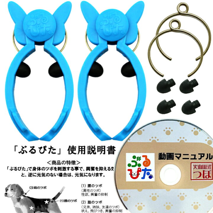 楽天市場 前田家限定クーポン配布中 ぶるぴた 強化バネ 各2個セット 吠える犬 走りまわる犬がピタリ と落ち着く トリマーの必需品 使い方 大山田式 犬のしつけdvd付 日本製 商品の色は随時変更されます 犬用 ペット ペット用品 しつけ 無駄吠え 小型犬