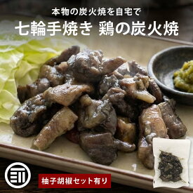 【セール限定 10％OFFクーポン有】※期間限定価格※ 前田家 熟練職人の七輪手焼き 鶏の炭火焼 100g 2-5個 柚子胡椒セット有り 国産 鶏肉 宮崎名物 おつまみ 焼き鳥 鶏 鳥 お取り寄せ グルメ ギフト ビール 日本酒 焼酎 肴 炭火焼き鳥 メール便 送料無料
