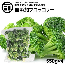 前田家 無添加 ブロッコリー 冷凍 計2.2kg 550g×4袋 国産 九州産 カット ばらバラ ぶろっこりー 緑黄色野菜 冷凍野菜 カット野菜 時短 弁当 簡単 便利 美容 ビタミン カロテン サラダ お徳用 家庭用 業務用 買い回り 買回り