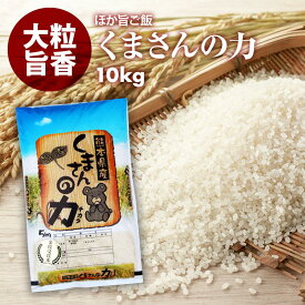 [ポイント3倍] 無洗米 プロが選ぶ厳選 一等米　米 食味ランク 特A くまさんの力 10kg 精米　熊本県産 送料無料