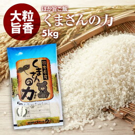 [ポイント3倍] 熊本県産 くまさんの力 無洗米 5kg プロが選ぶ厳選 一等米 米 食味ランク 特A くまさんの力 送料無料