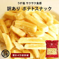 【セール限定 10％OFFクーポン有】【訳あり】前田家 フライドポテトスナック うす塩 お買い得 うすしお …