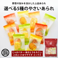 前田家 選べる5種の味 やさいあられ 8個/24個/32個 個包装 じゃがバター 焼きとうもろこし とまと ごぼう…