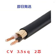 即日発送 CV3.5sqx2C cv3.5x2 CV3.5sqx2芯　CVケーブル　電線　1mから切断OK cv3.5sq-2c CV3.5sq-2 CV3.5…