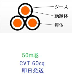 CVT60SQx3C�@50m���@ �d���@�P�[�u���@CVT60�@���a�������̓t�W�N��