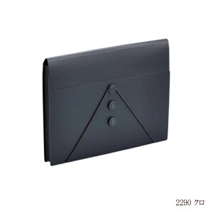 ドキュメントファイル フタ付 インデックスラベル付き 書類整理 大容量 約450枚収納 取扱説明書 プリント 請求書 整理 おうちデトックス キングジム 2290