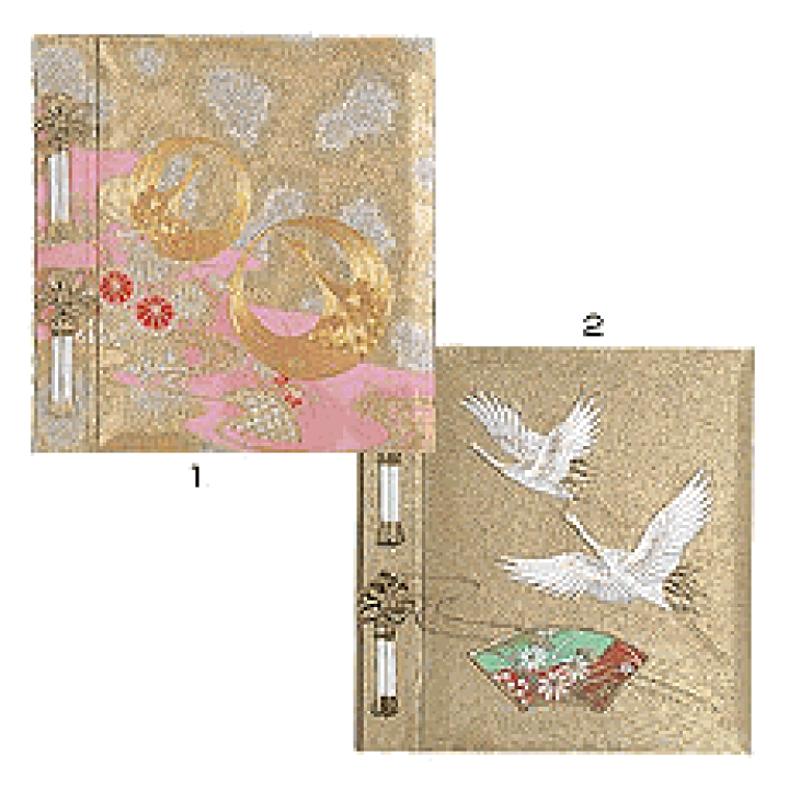 鶴デザイン アルバム 高級感あり 鶴デザイン アルバム 高級感あり