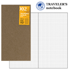 トラベラーズノート　リフィル　セクション 002 (5mm方眼)/TRAVELER'S Notebook 14246