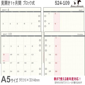 VXe蒠 tB 2026N A5TCY6 J1ԃubN @KNOX@524-109@mbNX