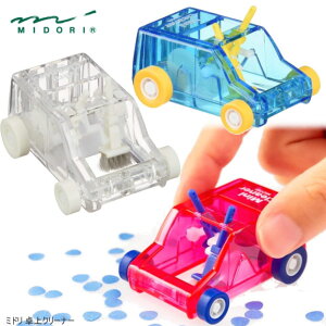 ミニクリーナー 車型卓上ミニ掃除機 プラスチック デザインフィル ミドリ