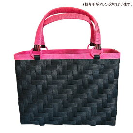 かごバッグ 手作りキット クラフトバンド レシピ付きセット 手芸用紙バンド あじろ編み 大人おしゃれなカゴを作れるセット 丈夫で大きいカゴバッグ 人気 ハンドメイド トライアルキット 中級者向け　網代編み　カゴバッグ　作り方説明書と材料　斜め編み　クラフトテープ