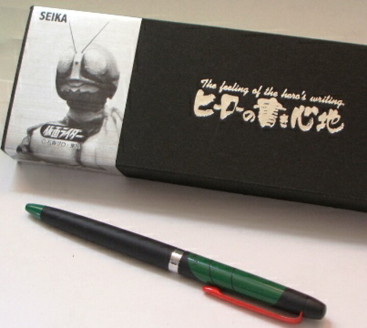 楽天市場】ヒーローの書き心地 仮面ライダー ボールペン : 文具 