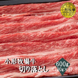 【A3～A5等級】小形牧場牛　切り落とし600g(100g×6)　贈答　お中元　黒毛和牛　国産　お祝い　特別な日　ギフト　記念日　ご褒美　高級　 お取り寄せグルメ 焼肉 牛肉　BBQ