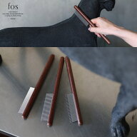 ペット用 コームブラシ 犬 猫 木製ハンドル 毛並み ノミ fos Fur Bliss ( ファーブリス )