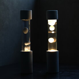 Dripping Lamp (ドリッピングランプ) ライト 間接照明 ランプ ラバランプ 点灯 流動的 コンクリート 癒やし HUNT9